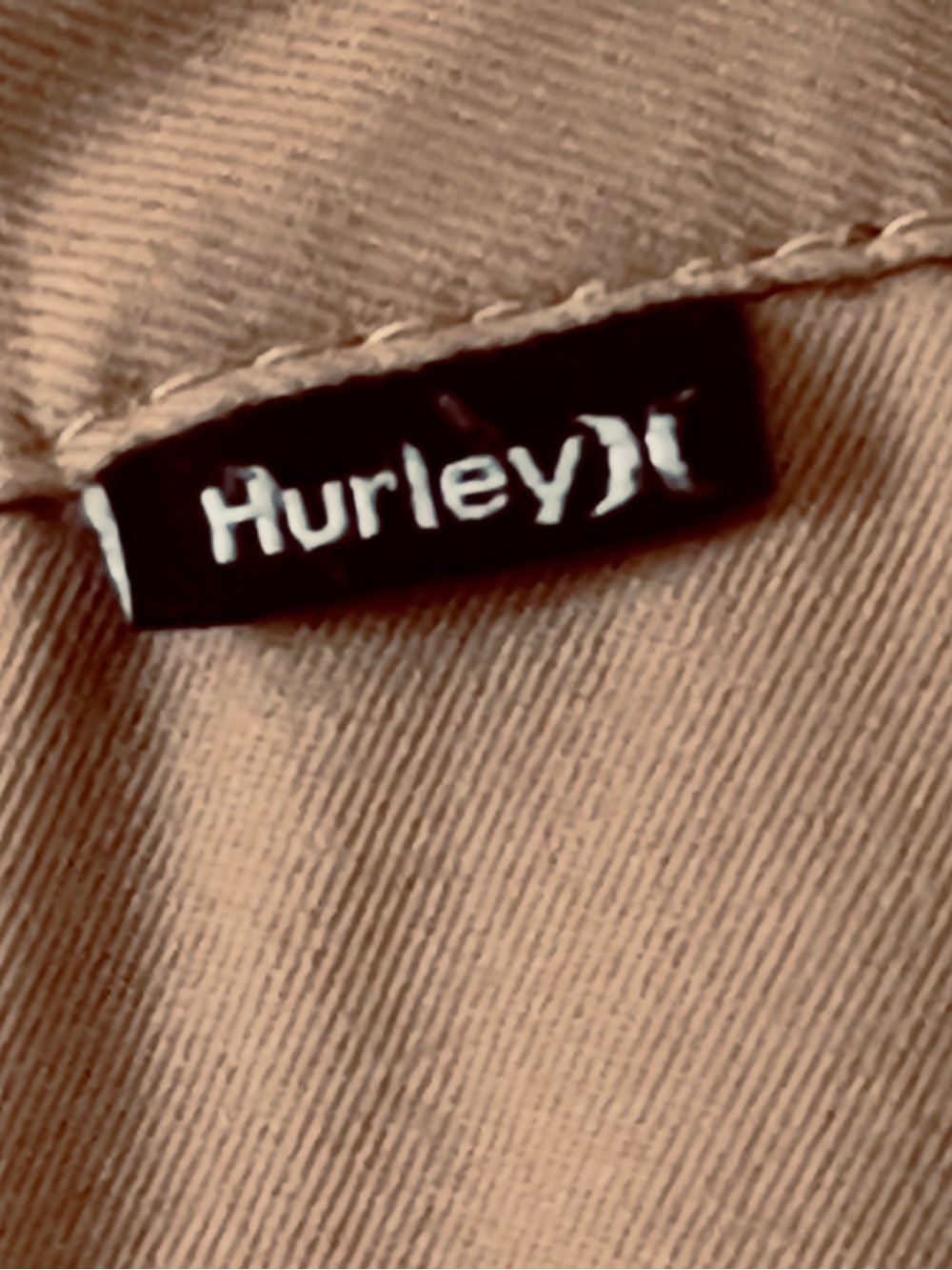 Hurley Men’s Nike Dri-Fit Chino Pants Khaki Size 34 - Picture 4 of 6